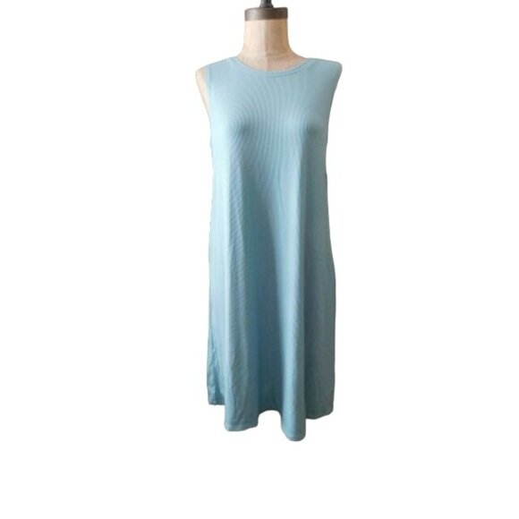 32 Degrees Size S Small Mint Ribbed Soft Tank Style Dress NWT - Picture 1 of 2
